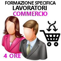 FORMAZIONE SPECIFICA LAVORATORI Rischio basso - Commercio all'ingrosso e al dettaglio