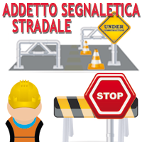 LAVORATORI ADDETTI ALLE ATTIVITÁ DI INSTALLAZIONE E RIMOZIONE DELLA SEGNALETICA STRADALE IN PRESENZA DI TRAFFICO VEICOLARE