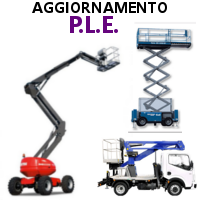 CORSO DI AGGIORNAMENTO PER ADDETTI ALL'USO DI PIATTAFORME DI LAVORO MOBILI ELEVABILI (PLE con e senza stabilizzatori)